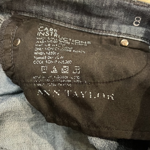 ANN TAYLOR WOMENS JEANS. Modern Fit. SIZE 8 - Picture 6 of 6